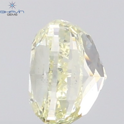1.01 CT Cushion Diamond Natural Yellow Color VS2 Clarity (5.56 MM)
