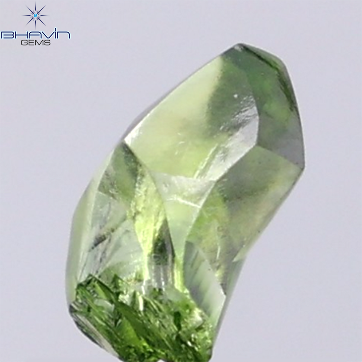 0.49 CT ラフシェイプ ナチュラル ダイヤモンド ピンク色 I3 クラリティ (4.90 MM)