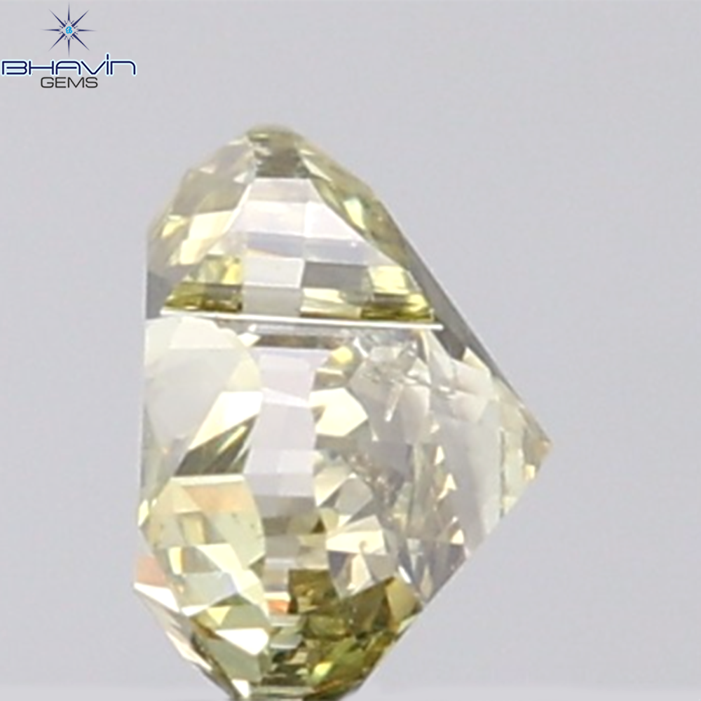GIA認定 1.27 CT クッションダイヤモンド イエローカラー 天然ダイヤモンド VS1 クラリティ (5.97 MM)