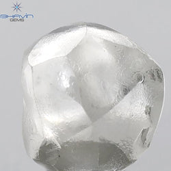 1.12 CT Rough Shape Natural Diamond white Color VS2 Clarity (5.32 MM)