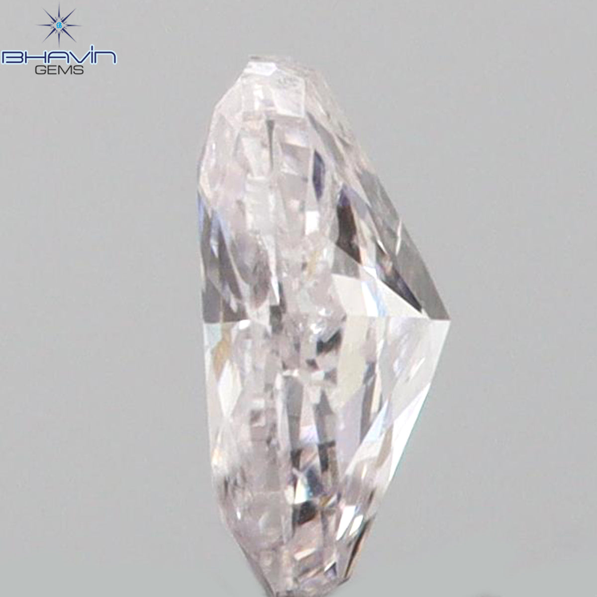 0.09 CT Natural Oval Diamond Pink Color Clarity SI2 (3.31 MM)