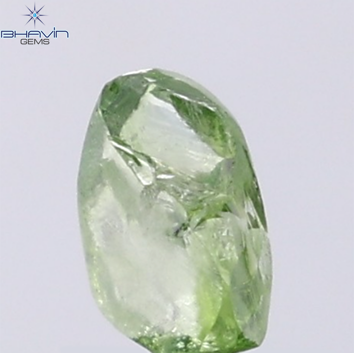0.49 CT ラフシェイプ ナチュラル ダイヤモンド ピンク色 I3 クラリティ (4.90 MM)
