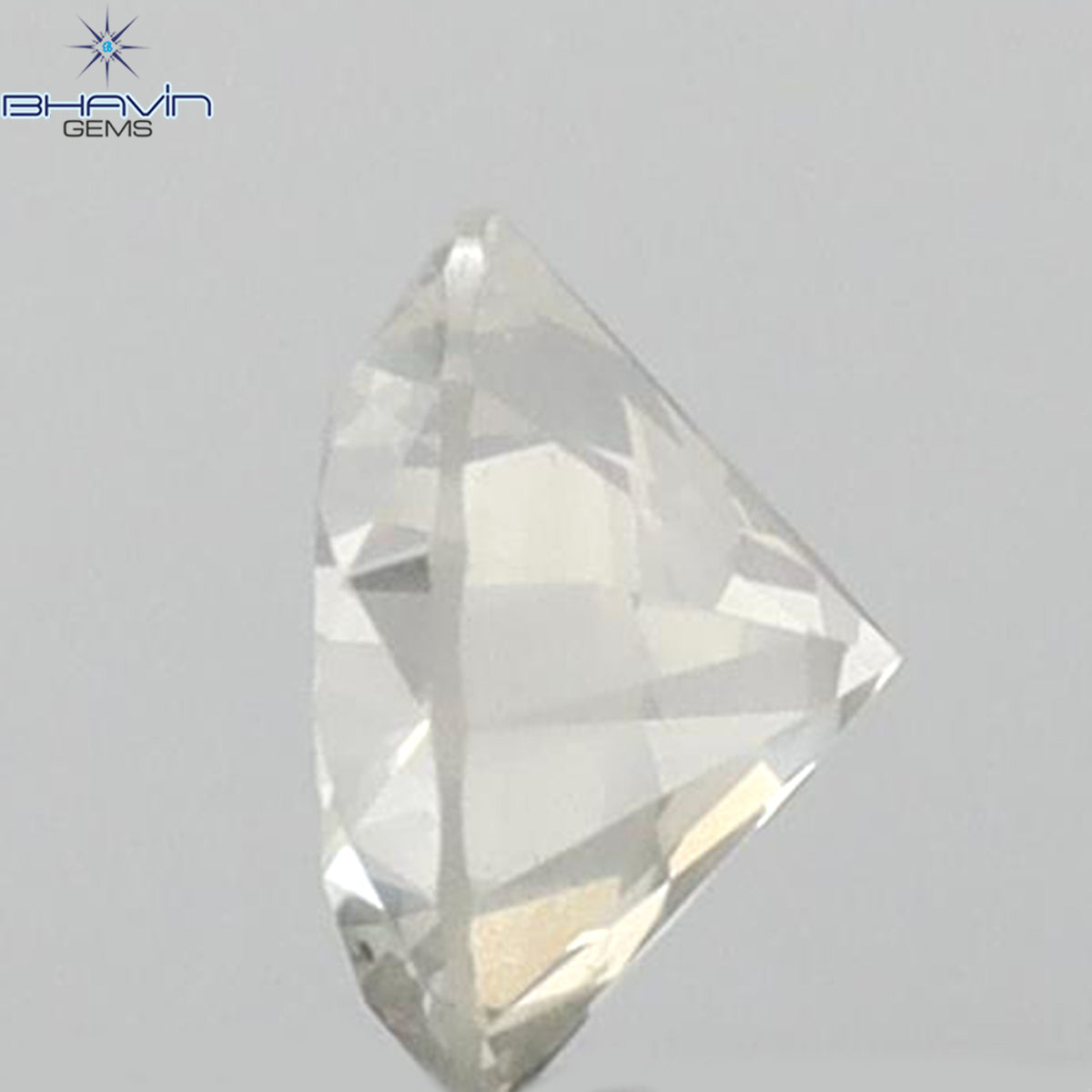 0.33 CT Round Shape Natural Loose Diamond White Color SI2 Clarity (4.37 MM)