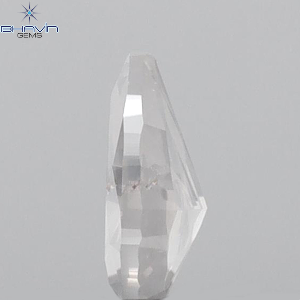 0.28 CT Pear Shape Natural Diamond White Color SI1 Clarity (5.31 MM)