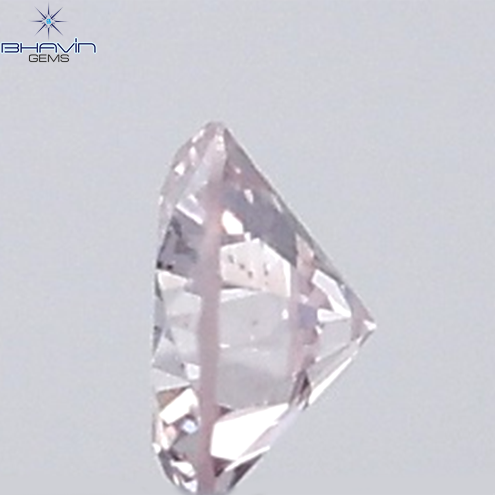 0.03 CT Round Natural Diamond Pink (Argyle) Color VS-SI Clarity