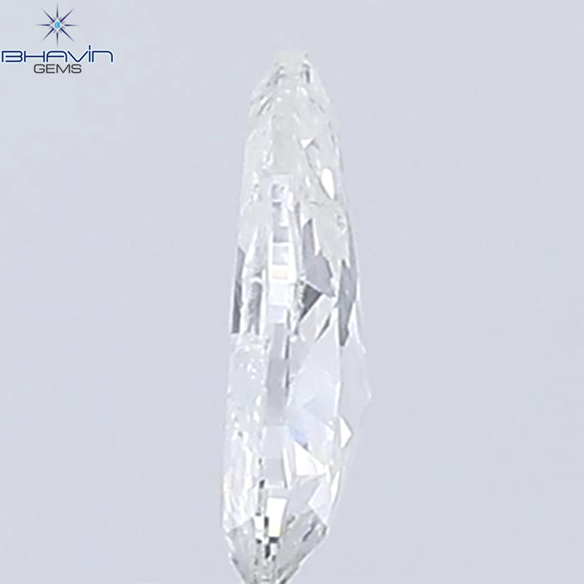 0.67 CT ペアシェイプ 天然ダイヤモンド ホワイトカラー SI2 クラリティ (7.60 MM)
