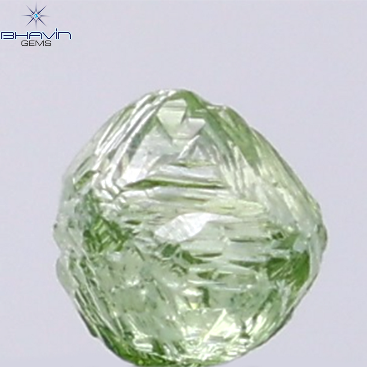 0.49 CT ラフシェイプ ナチュラル ダイヤモンド ピンク色 I3 クラリティ (4.90 MM)
