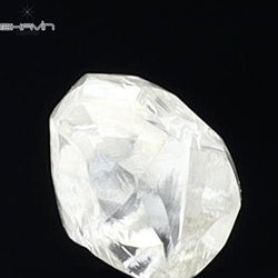 0.74 CT Rough Shape Natural Diamond White Color VS1 Clarity (5.18 MM)
