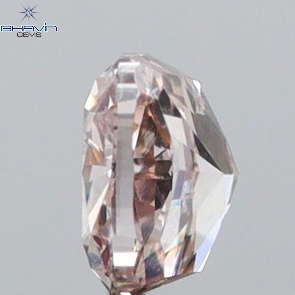 0.05 CT クッションシェイプ 天然ダイヤモンド ピンクカラー VS2 クラリティ (2.28 MM)