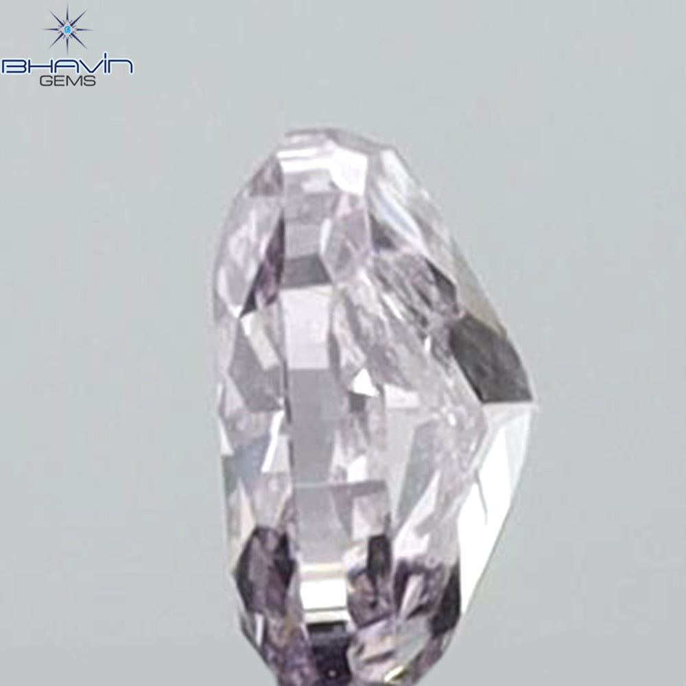 0.12 CT Oval Shape Natural Diamond Pink Color I1 Clarity (3.17 MM)
