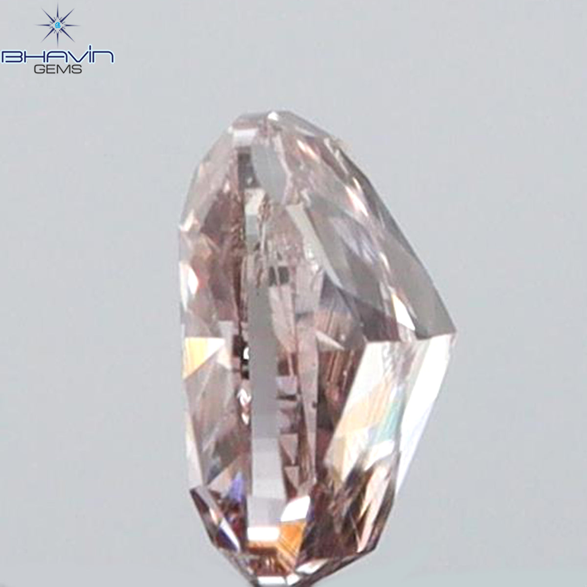 0.05 CT クッションシェイプ 天然ダイヤモンド ピンクカラー VS2 クラリティ (2.28 MM)