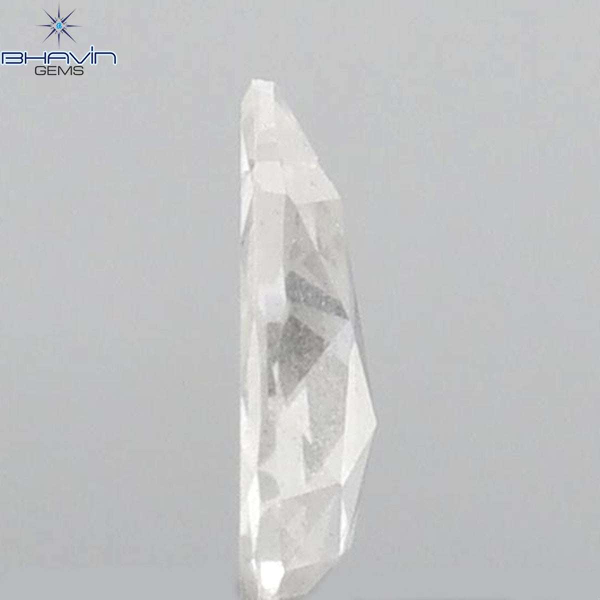 0.23 CT Pear Shape Natural Diamond White Color I1 Clarity (5.04 MM)