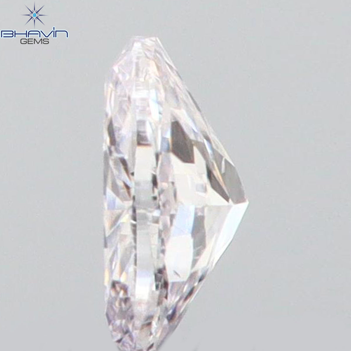 0.08 CT Natural Oval Diamond Pink Color Clarity SI1 (3.32 MM)