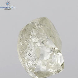 2.24 CT Rough Shape Natural Loose Diamond White (M) Color SI1 Clarity (8.52 MM)