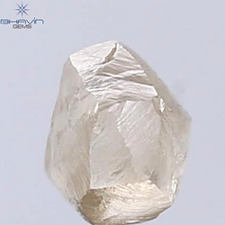 1.31 CT Rough Shape Natural Diamond Brown Color VS2 Clarity (6.26 MM)