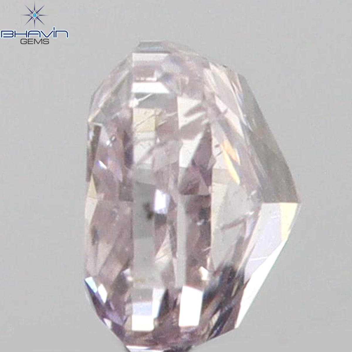 0.14 CT Natural Cushion Diamond Pink Color Clarity SI2 (2.83 MM)