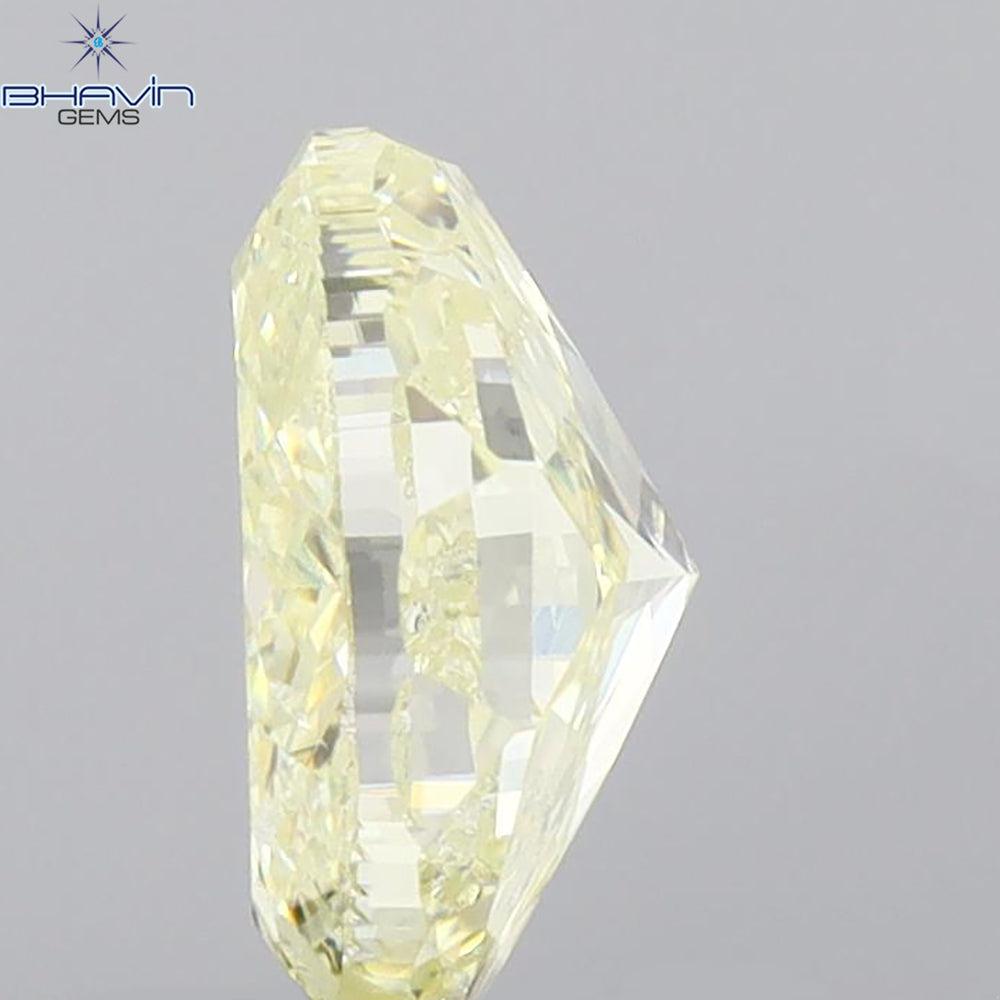 1.01 CT Oval Shape Natural Diamond Yellow Color I1 Clarity (7.00 MM)