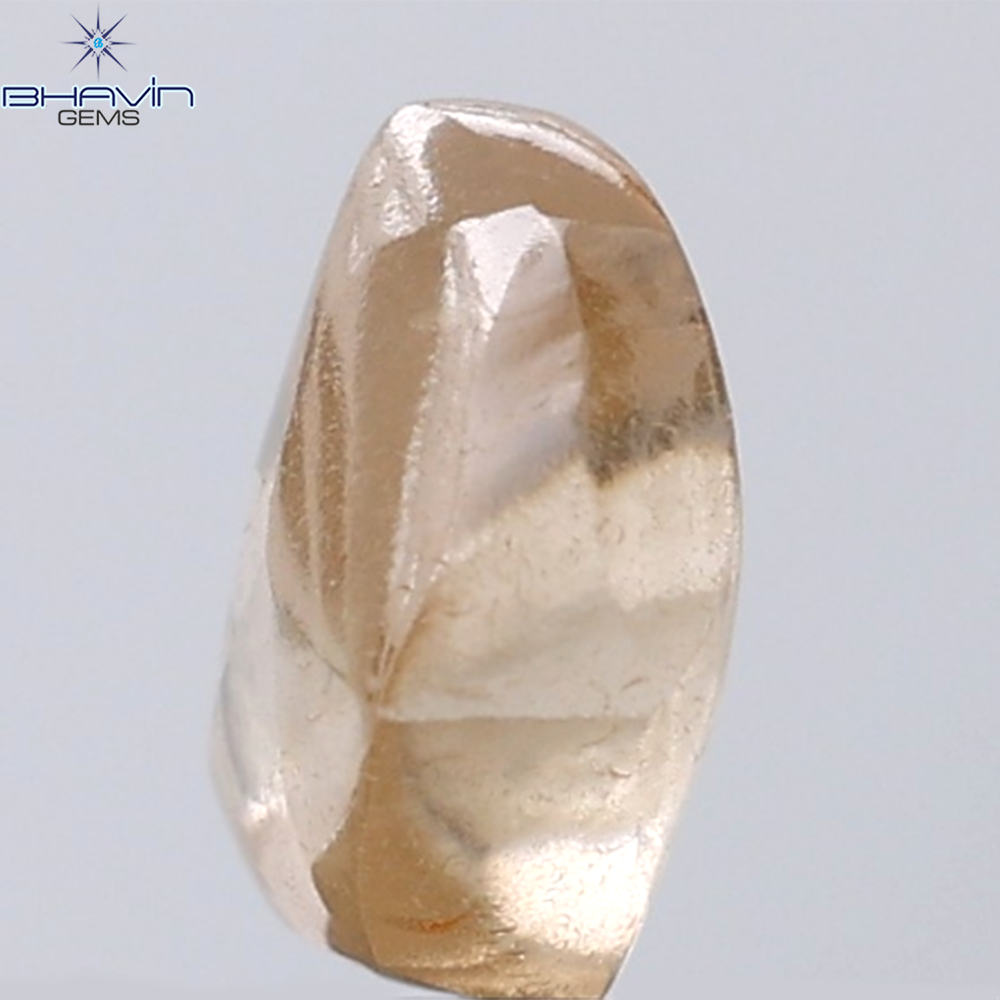 0.90 CT ラフ シェイプ ナチュラル ダイヤモンド ホワイト カラー VS1 クラリティ (5.95 MM)