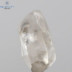 2.66 CT CT Rough Shape Natural Diamond Brown Color SI1 Clarity (9.17 MM)