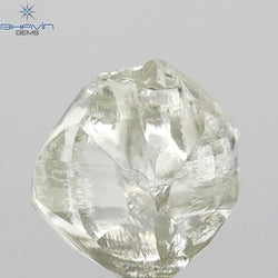 2.17 CT Rough Shape Natural Loose Diamond White (M) Color VS1 Clarity (7.14 MM)