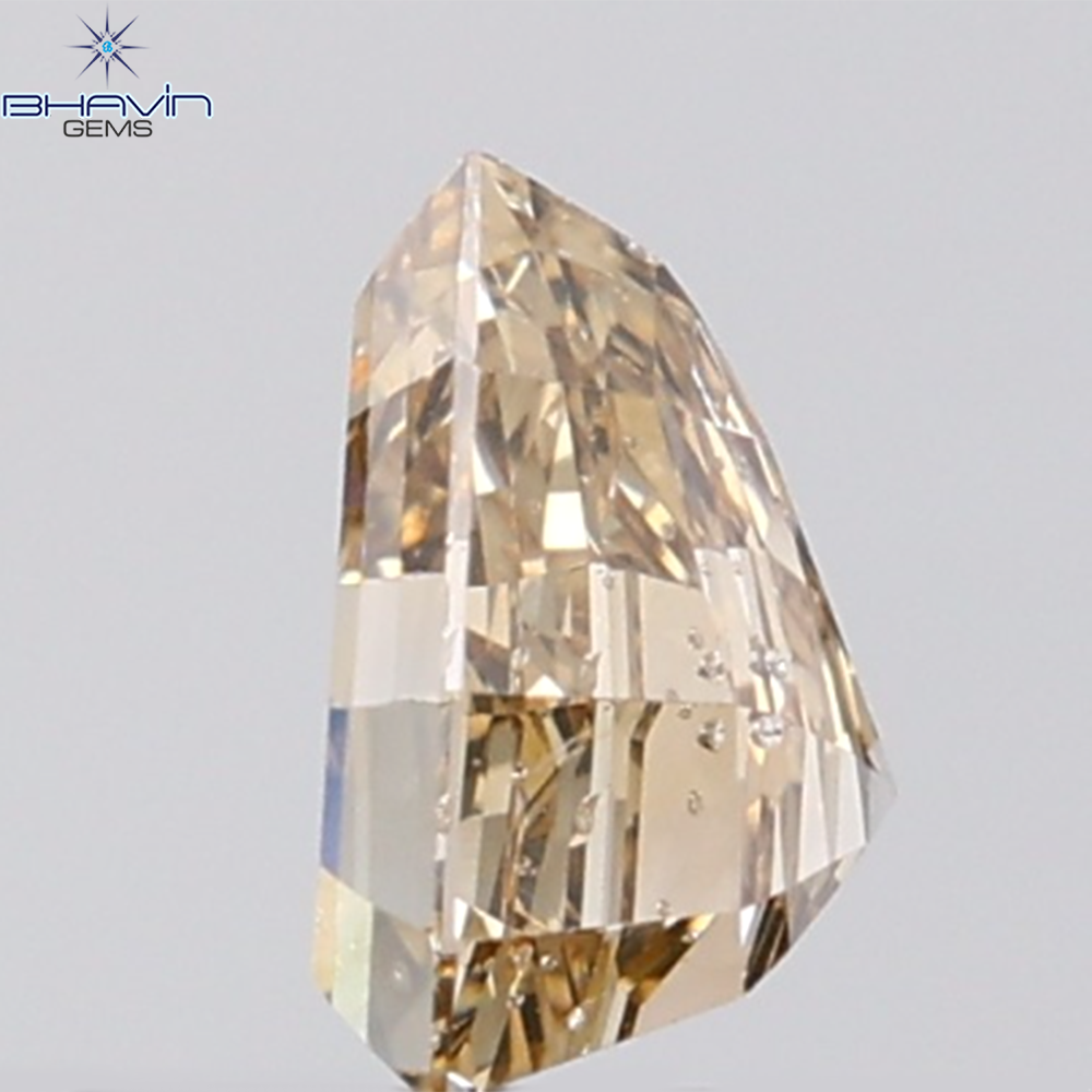 1.03 CT Shield Natural Brown Diamond SI Clarity (7.02 MM)
