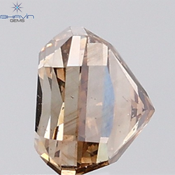 1.35 CT Cushion Diamond Natural Brown Color SI2 Clarity (5.65 MM)