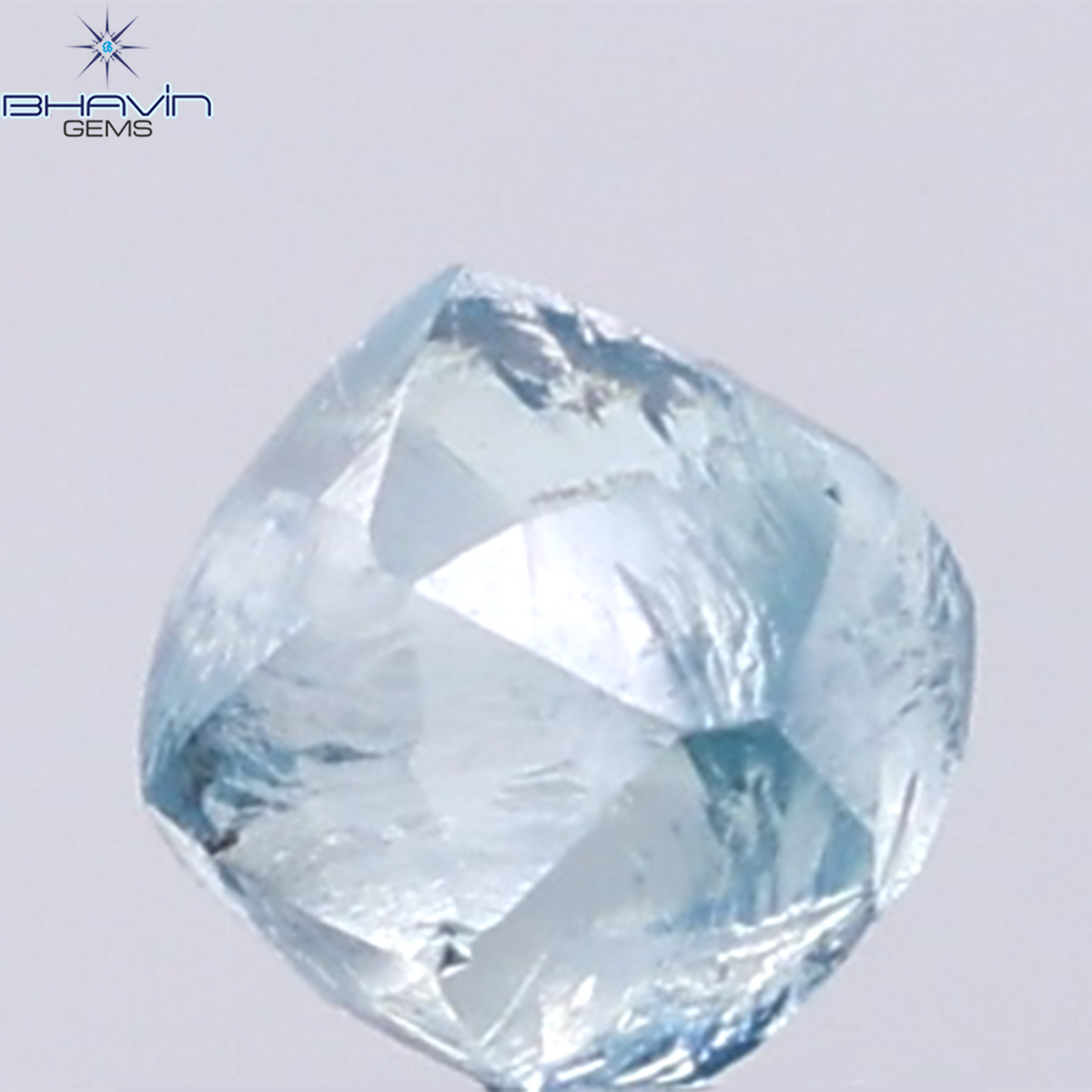 0.49 CT ラフシェイプ ナチュラル ダイヤモンド ピンク色 I3 クラリティ (4.90 MM)