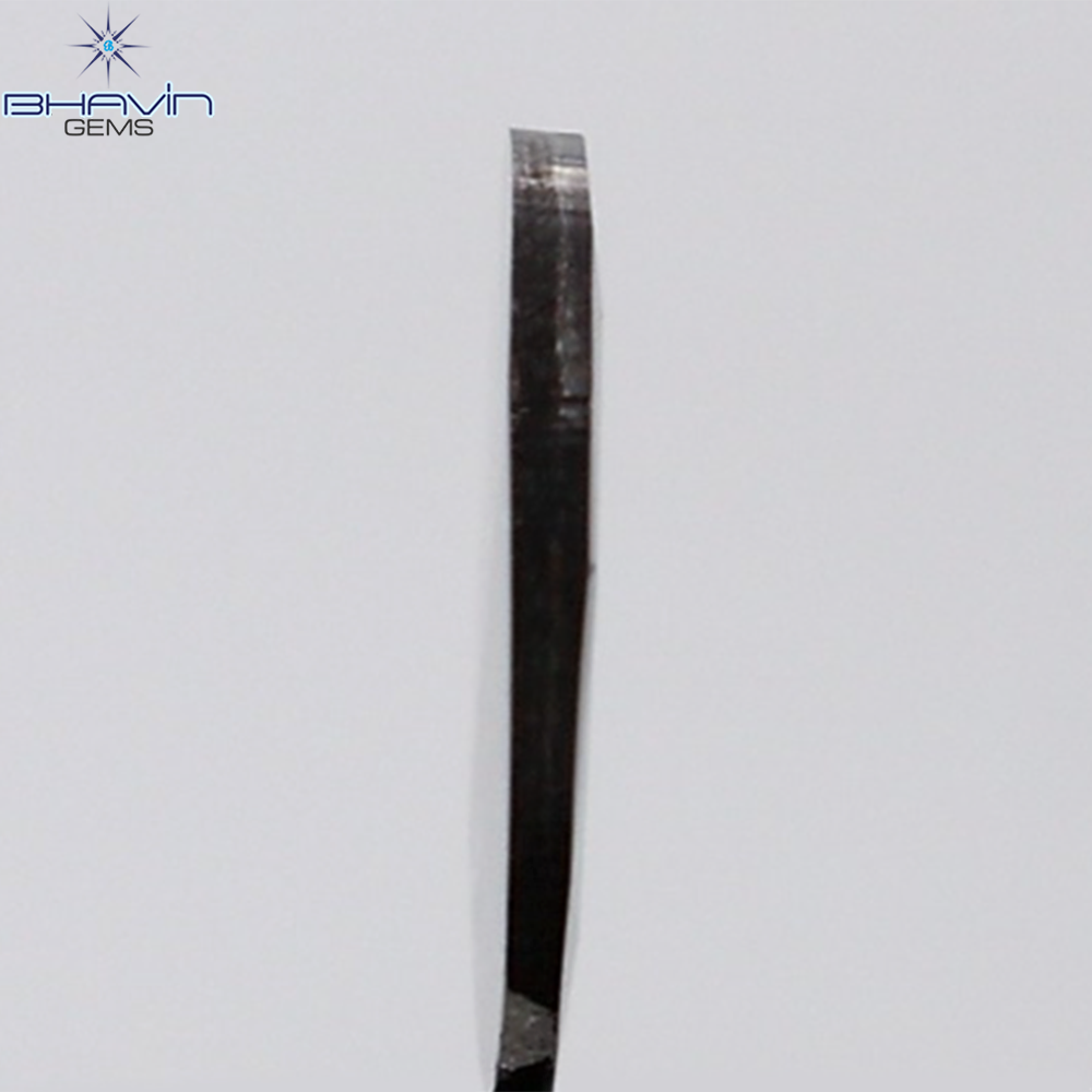 1.54 CT Round Rose Cut Natural Diamond Salt And Pepper Color I3 Clarity (10.82 MM)