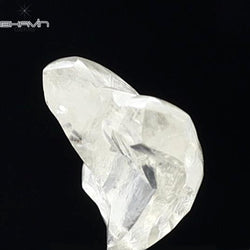 0.94 CT Rough Shape Natural Diamond White Color SI1 Clarity (6.94 MM)