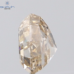 0.92 CT Shield Natural Brown Diamond SI2 Clarity (5.66 MM)