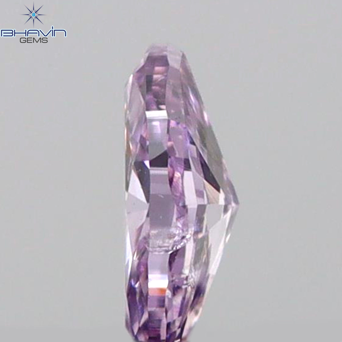 0.10 CT マーキス シェイプ ナチュラル ルース ダイヤモンド ブラウン ピンク カラー VS2 クラリティ (5.00 MM)