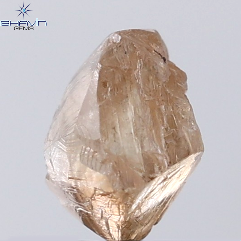 0.90 CT ラフ シェイプ ナチュラル ダイヤモンド ホワイト カラー VS1 クラリティ (5.95 MM)