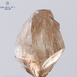 0.90 CT ラフ シェイプ ナチュラル ダイヤモンド ホワイト カラー VS1 クラリティ (5.95 MM)