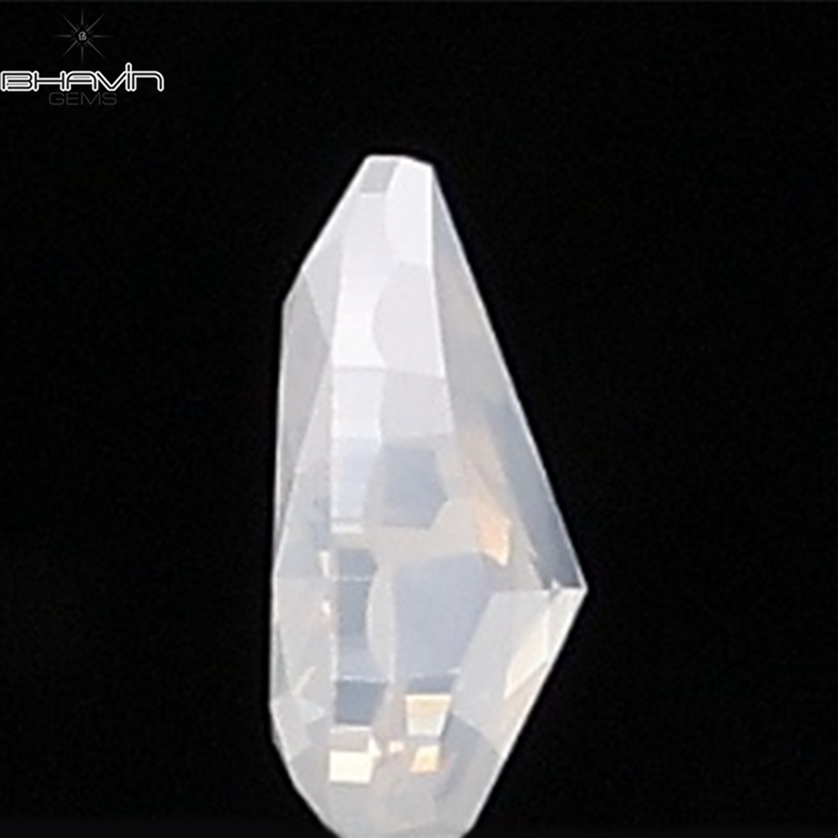 0.30 CT Pear Diamond Natural White Color VS1 Clarity (5.13 MM)