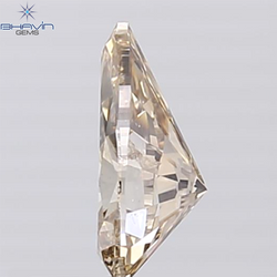 0.97 CT Pear Shape Brown Diamond I1 Clarity (8.47 MM)