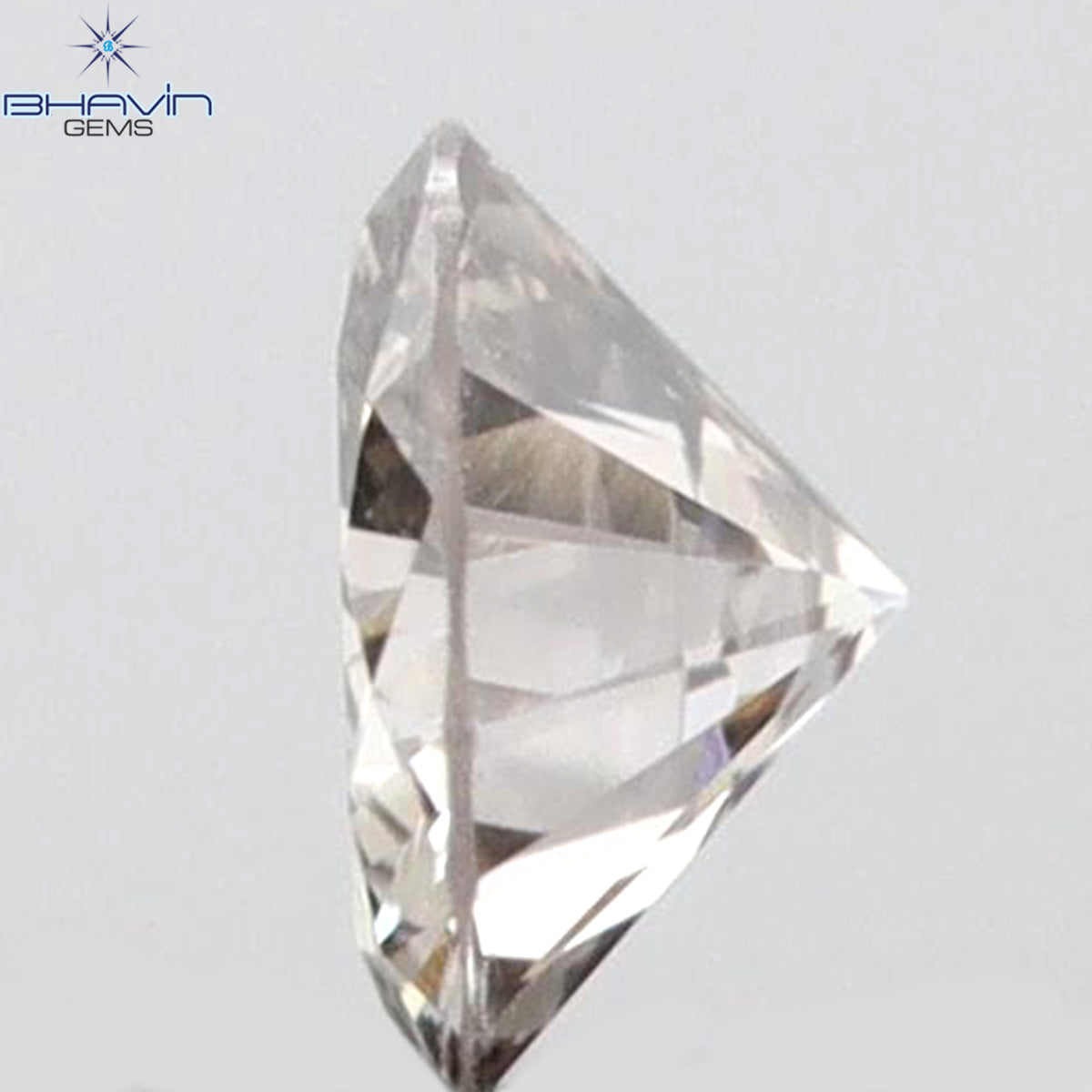 0.06 CT Natural Round Diamond Pink Color Clarity VS2 (2.63 MM)
