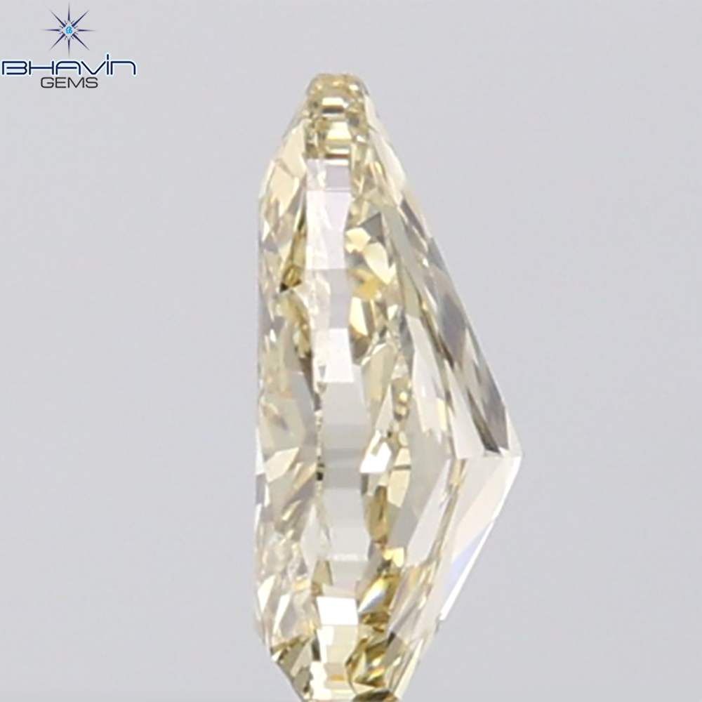 GIA認定 1.27 CT クッションダイヤモンド イエローカラー 天然ダイヤモンド VS1 クラリティ (5.97 MM)