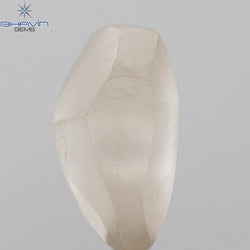 0.90 CT ラフ シェイプ ナチュラル ダイヤモンド ホワイト カラー VS1 クラリティ (5.95 MM)