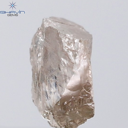 1.31 CT Rough Shape Natural Diamond Brown Color VS Clarity (7.87 MM)