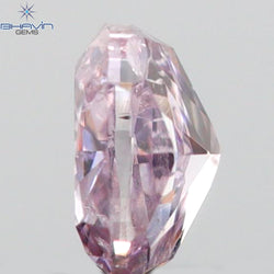 0.10 CT Cushion Shape Natural Diamond Pink Color SI2 Clarity (2.78 MM)