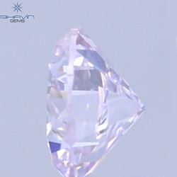 0.07 CT Natural Round Diamond Pink Color Clarity SI2 (2.6 MM)