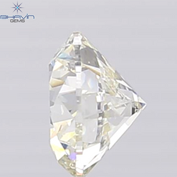 1.00 CT Rough Shape Natural Diamond White Color I1 Clarity (6.30 MM)