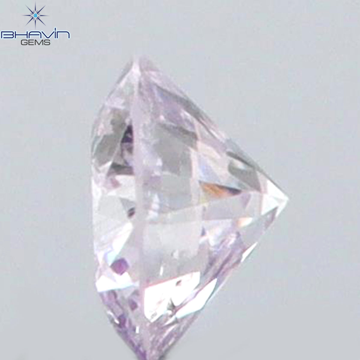 0.02 CT ラウンドシェイプ 天然ダイヤモンド ピンク（アーガイル）カラー SI2 クラリティ（1.57 MM）