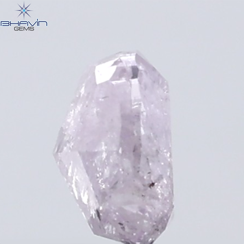 0.28 CT Cushion Diamond Natural Pink Color I3 Clarity (3.86 MM)