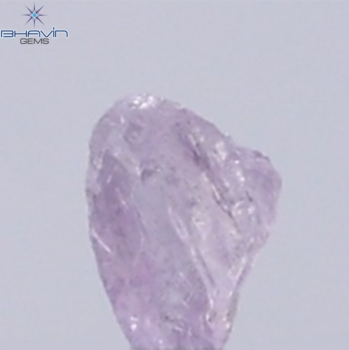0.07 CT Natural Rough Diamond Pink Color Clarity VS (2.92 MM)