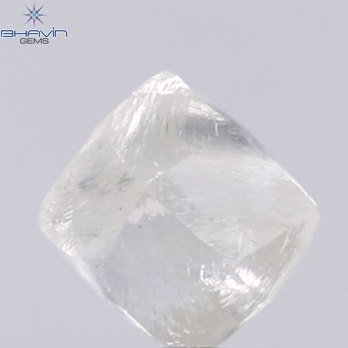 1.46 CT Natural Rough Diamond White Color Clarity VS (5.84 MM)