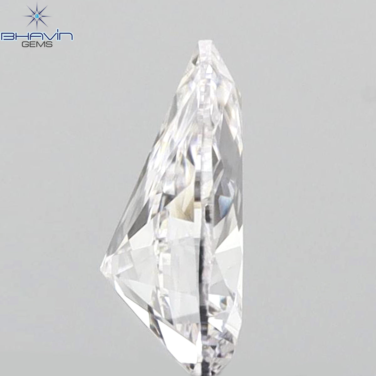 0.27 CT Natural Pear Diamond Faint Pink Color Clarity VS1 (5.45 MM)