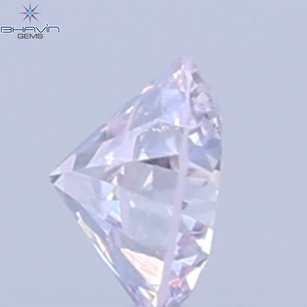 0.03 CT Natural Round Diamond Pink Color Clarity VS (1.90 MM)