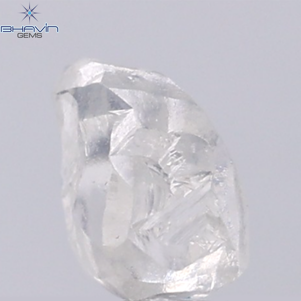 1.32 CT Natural Rough Diamond White Color Clarity VS (6.69 MM)