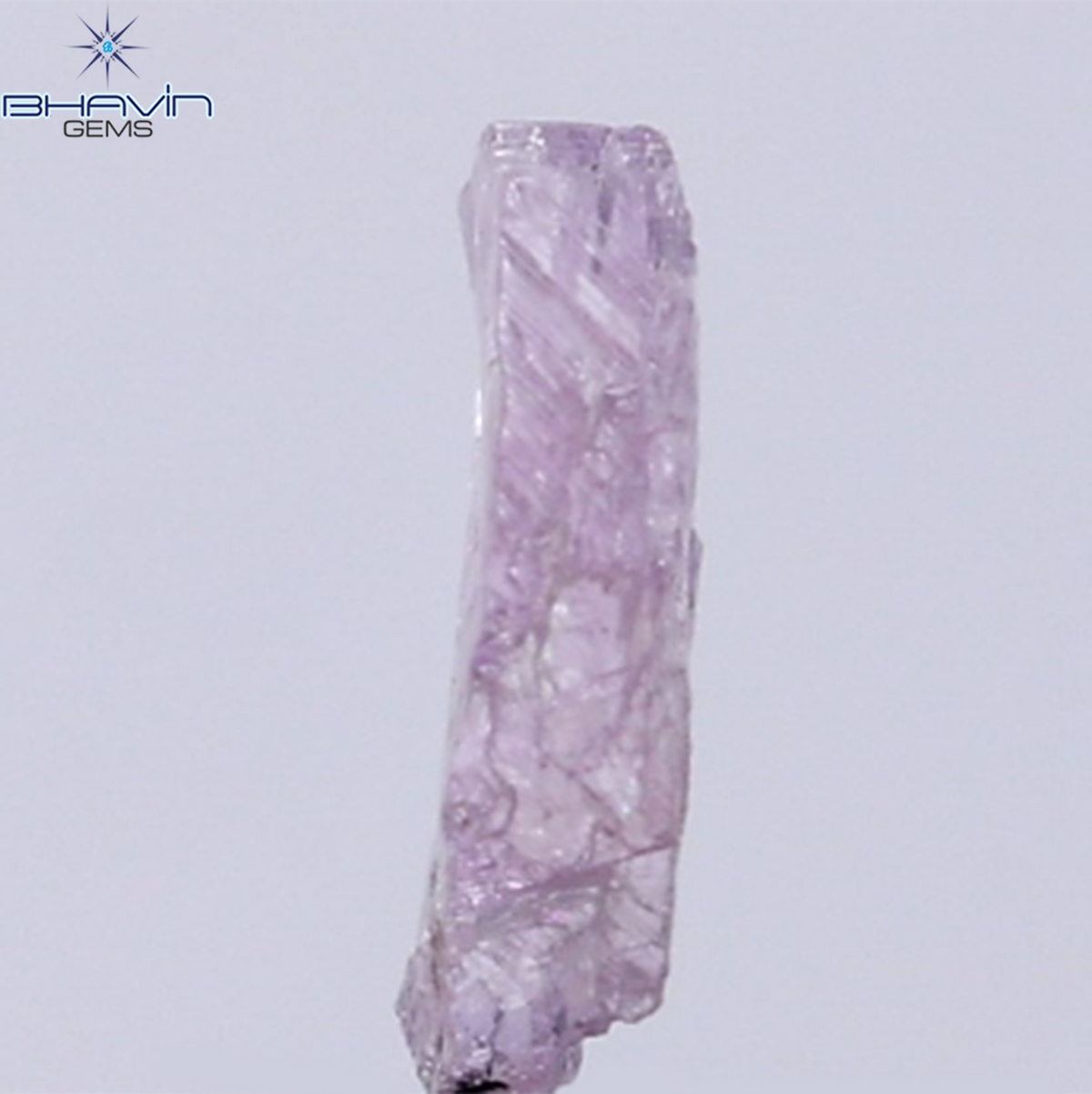 0.50 CT Natural Rough Diamond Pink Color Clarity I3 (6.86 MM)